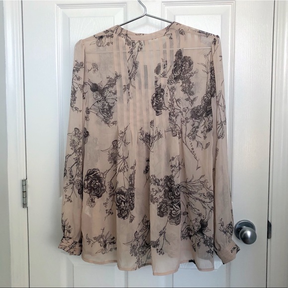 Jacob beige floral blouse. BNWT. - Picture 3 of 6